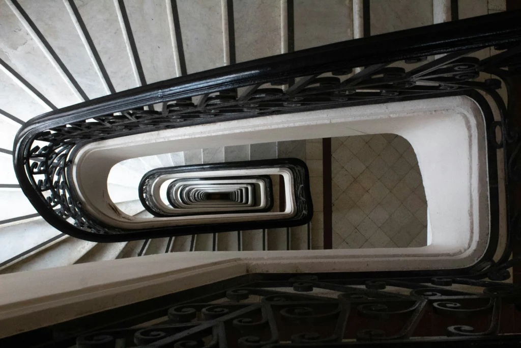 Stairs of Palacio Barolo