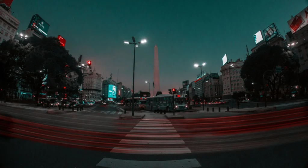 The Obelisco at Downtown Buenos Aires