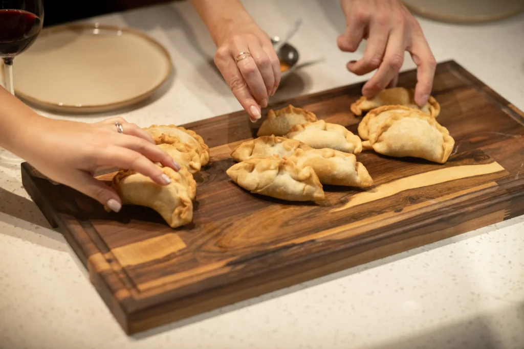 Empanadas making class