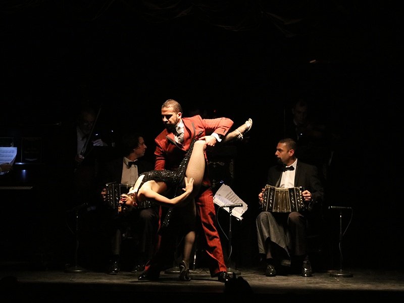 La Ventana tango show, in San Telmo.