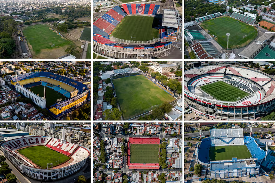 Buenos aires' stadiums